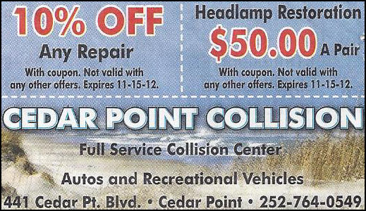 Cedar Point Collision - Cedar Point, NC!